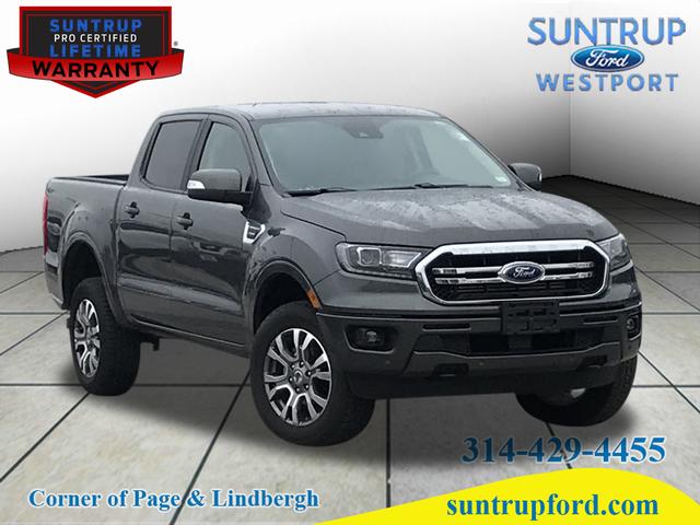 Pre Owned 2019 Ford Ranger Lariat Four Wheel 4x4 Lariat 4dr Supercrew 51 Ft Sb Pickup